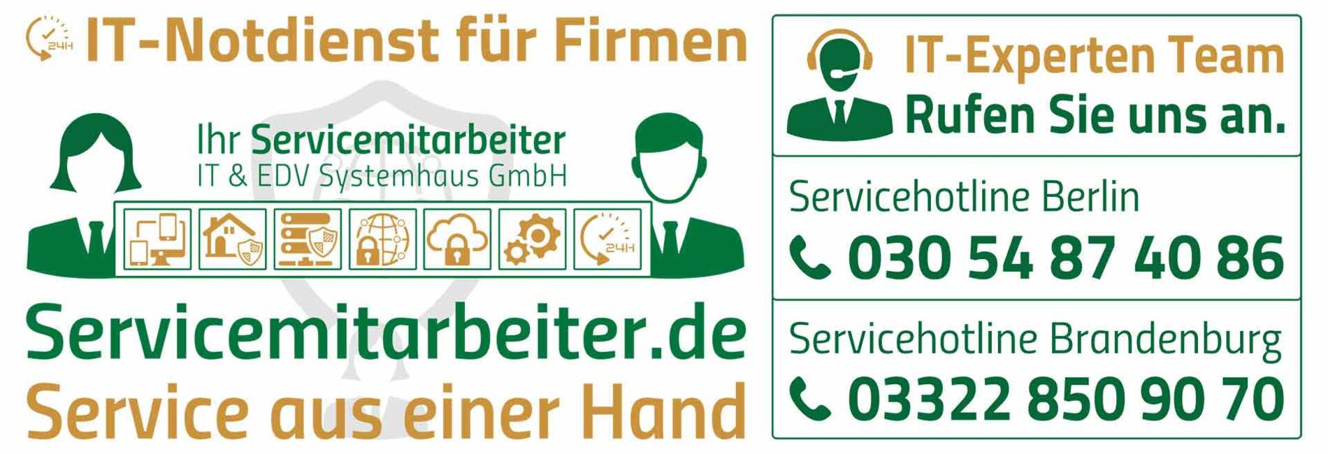 Störung - Servicemitarbeiter - IT & EDV Systemhaus